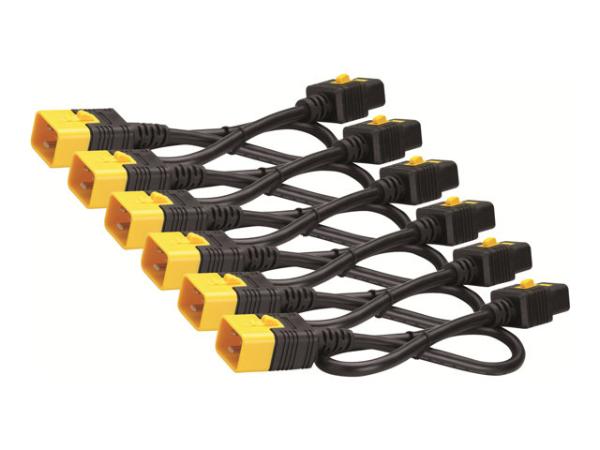 Power Cord Kit (6 ea), Locking, C19 to C20 0,6m
